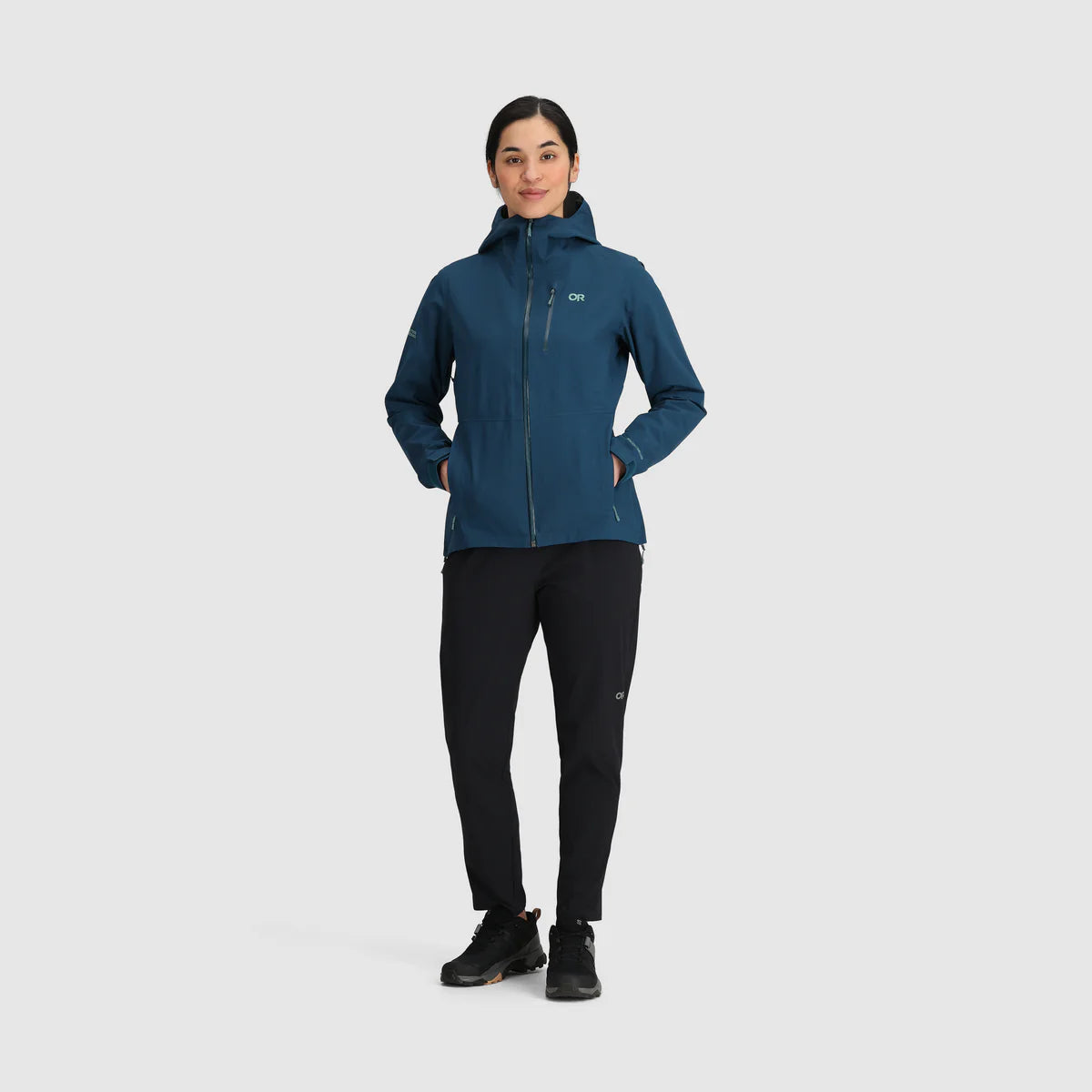 Aspire 3L Waterproof Jacket for Women - Lightweight Windproof Raincoat with Hood - Perfect for Hiking, Camping & Outdoor Adventures