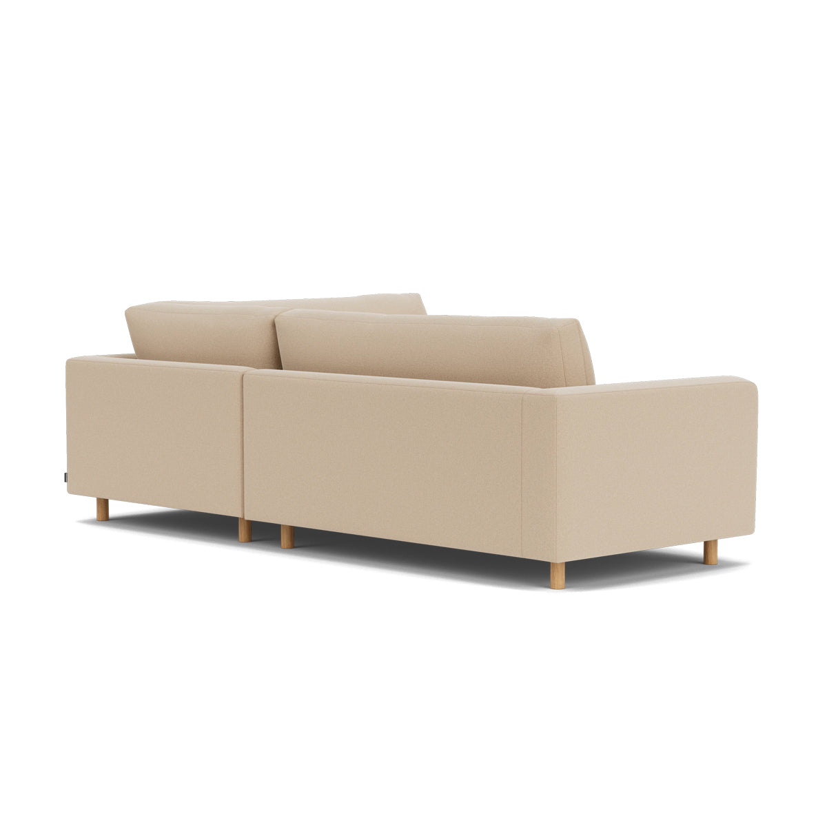 Douglas Fabric Right Corner Sofa - Modern L-Shaped Sectional Couch for Living Room, Small Spaces & Apartments | Comfortable Upholstered Furniture for Family Gatherings & Movie Nights