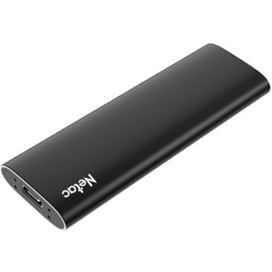 Netac Z Slim 2TB External SSD - USB 3.2 Gen 2 Type C/A Portable Solid State Drive - Fast Data Transfer for Mac, PC, Laptop & Gaming Storage