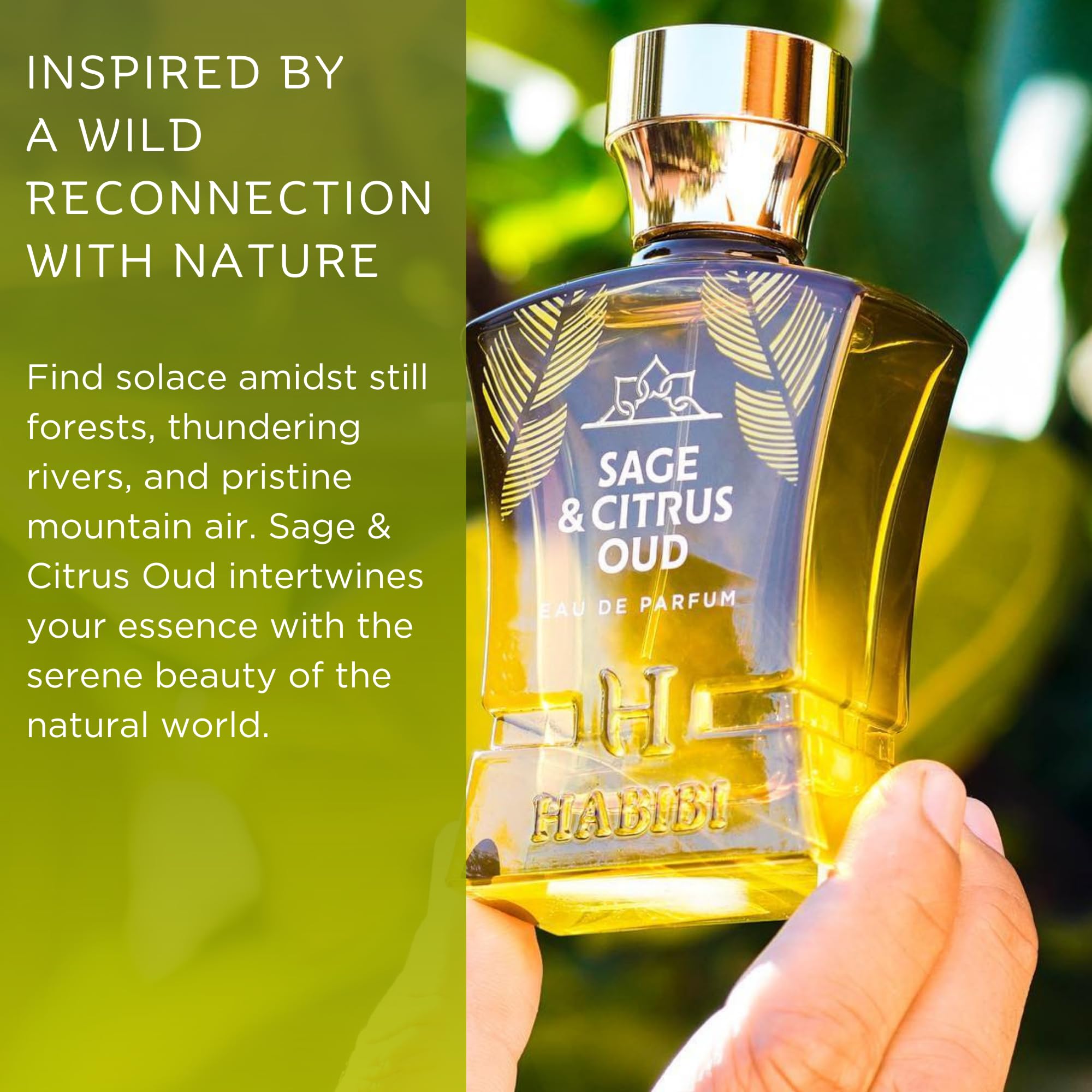 Premium Sage & Citrus Oud Arabian Cologne for Men - Fresh Woody Citrus Perfume with Sage, Oud & Patchouli - Long Lasting Eau de Parfum with Exotic Notes - Perfect for Daily Wear, Office & Special Occasions