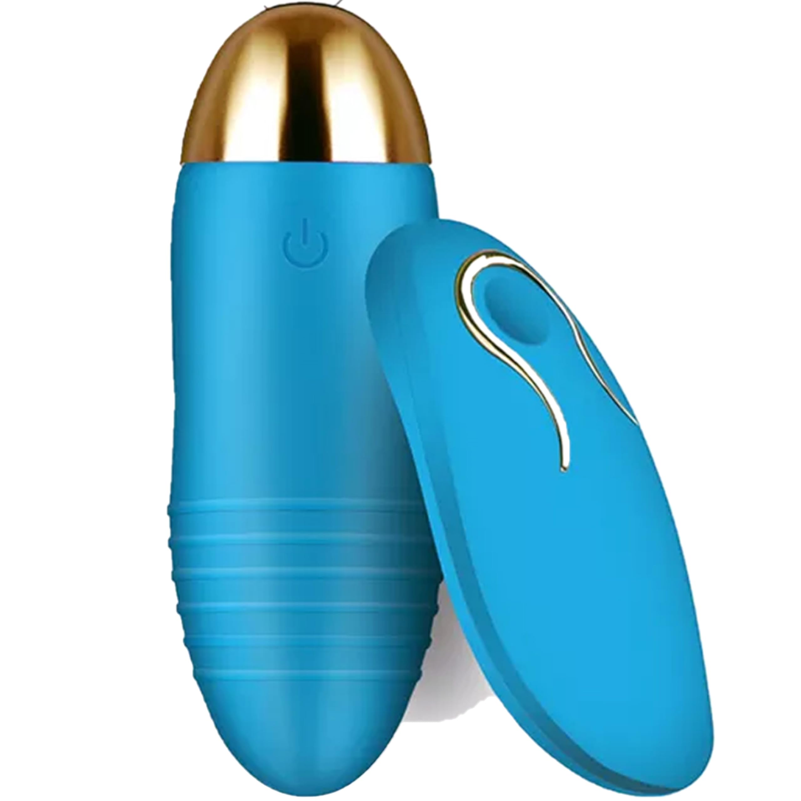 Remote Control Egg Vibrator for Women - 8cm x 3cm Silicone Vibrating Massager - Wireless Couple Sex Toy for Intimate Play & Long Distance Relationships - Perfect for Travel & Discreet Pleasure