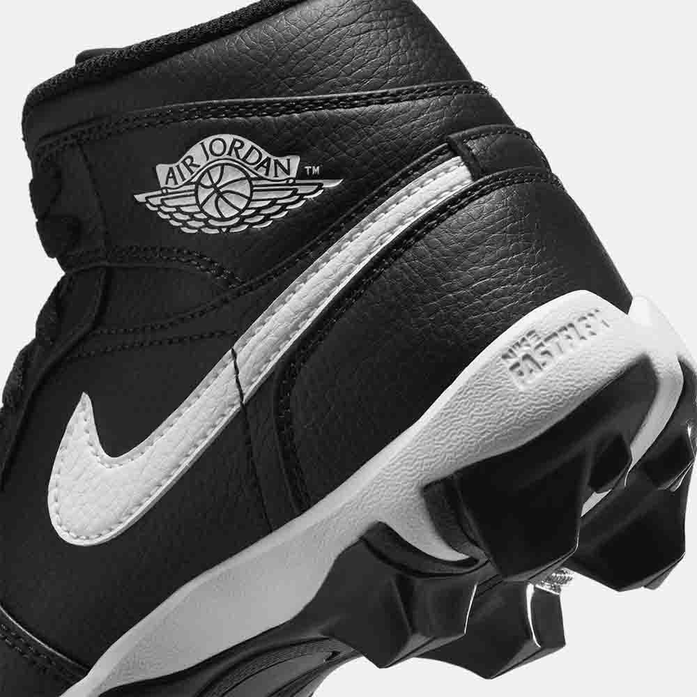 Nike Kids' Jordan 1 Mid Football Cleats - Youth Soccer Shoes for Boys & Girls | Perfect for Field Training & Match Play