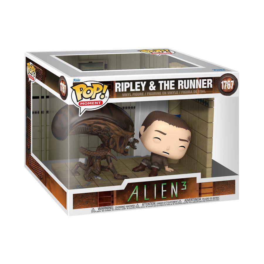 Alien 3 Pop! Moment Vinyl Figure - Ripley & Xenomorph Collectible (Movie Scene Recreation) - Perfect for Sci-Fi Fans & Collectors Display