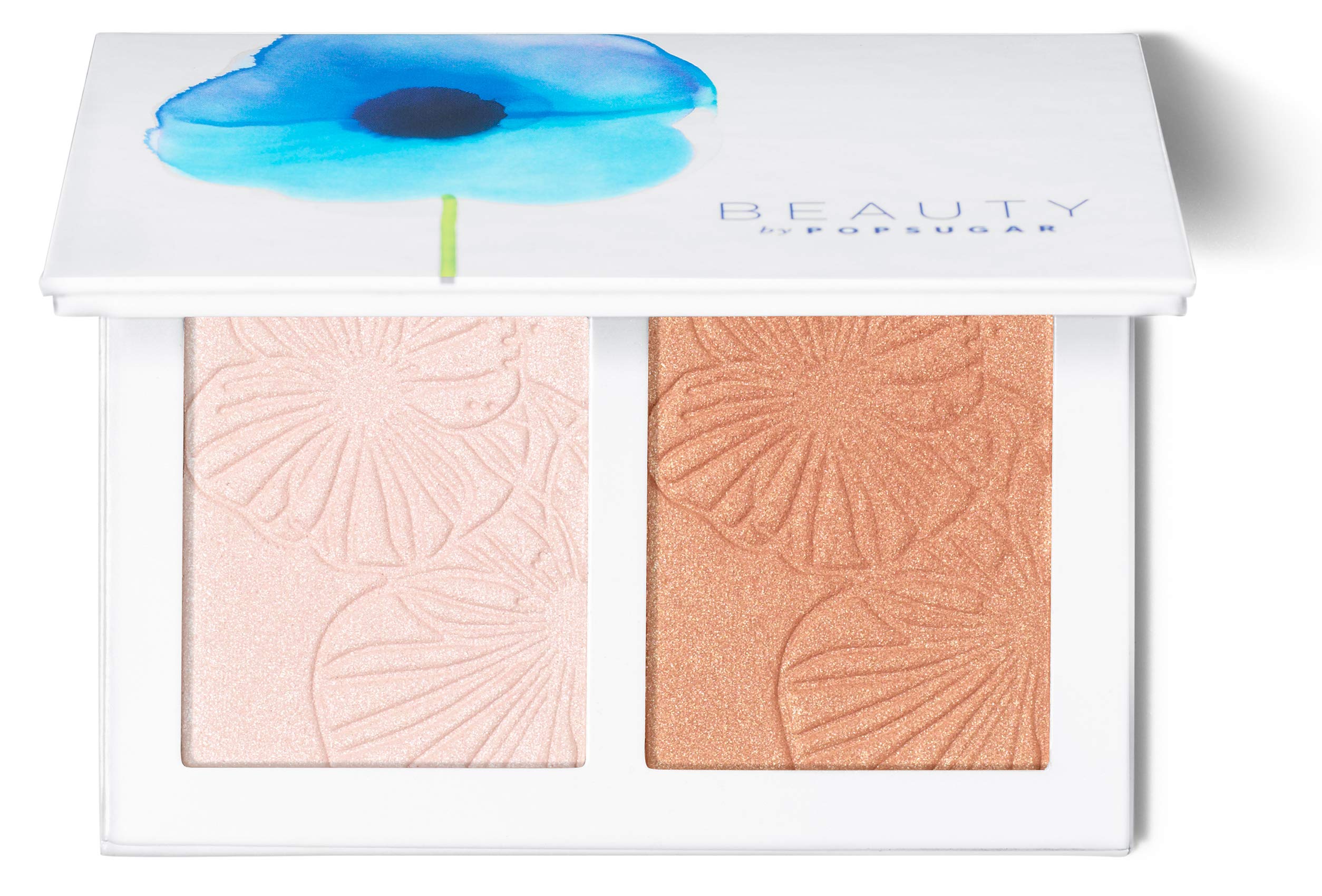 BEAUTY by POPSUGAR Be Bright Shimmer Powder - Cool It Now | Vegan & Cruelty-Free Face Highlighter for Glowing Makeup | Perfect for Night Out & Special Occasions