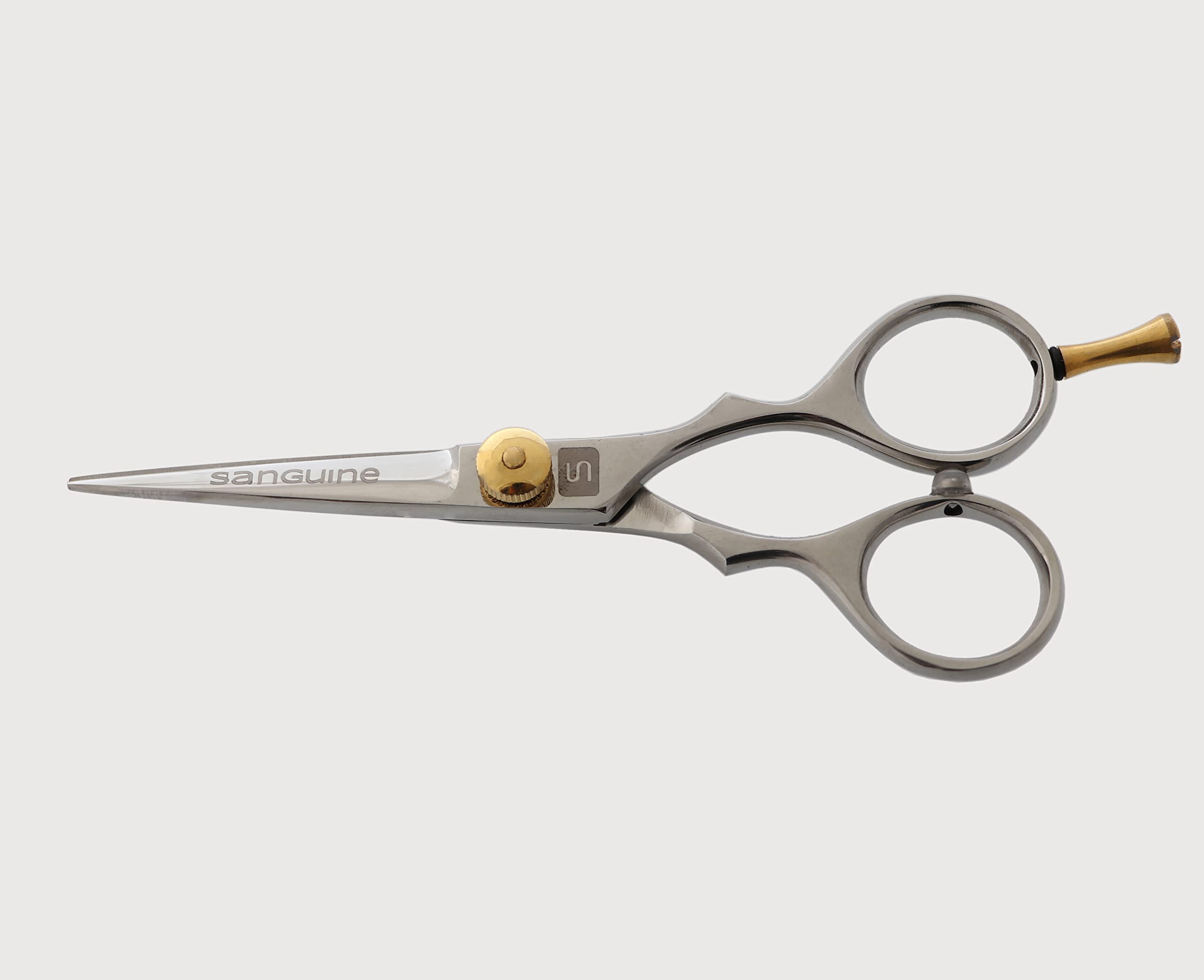 Professional Hair Cutting Scissors 4.5 Inch - Premium Stainless Steel Barber Shears for Salon & Home Hairdressing - Perfect for Styling, Trimming & Thinning Hair (11.5cm)