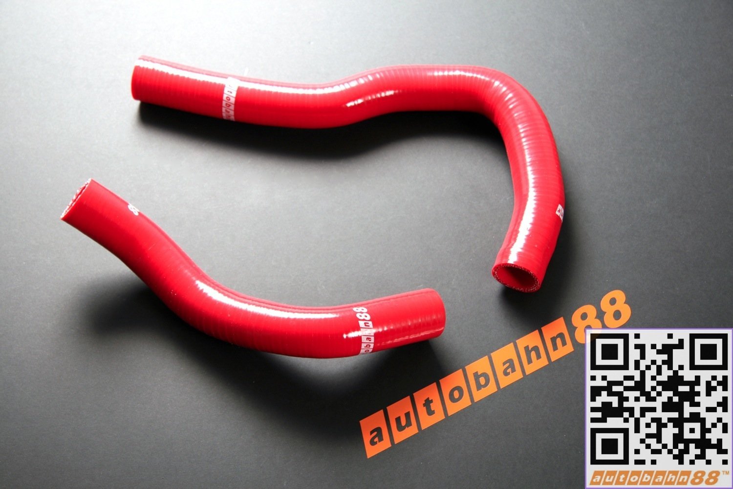 Autobahn88 High Performance Silicone Radiator Coolant Hose Kit for 2001-2006 Acura Honda Integra RSX DC5 K20A Engine - Black with Clamp Set - Perfect for Racing, Daily Driving & Engine Upgrades