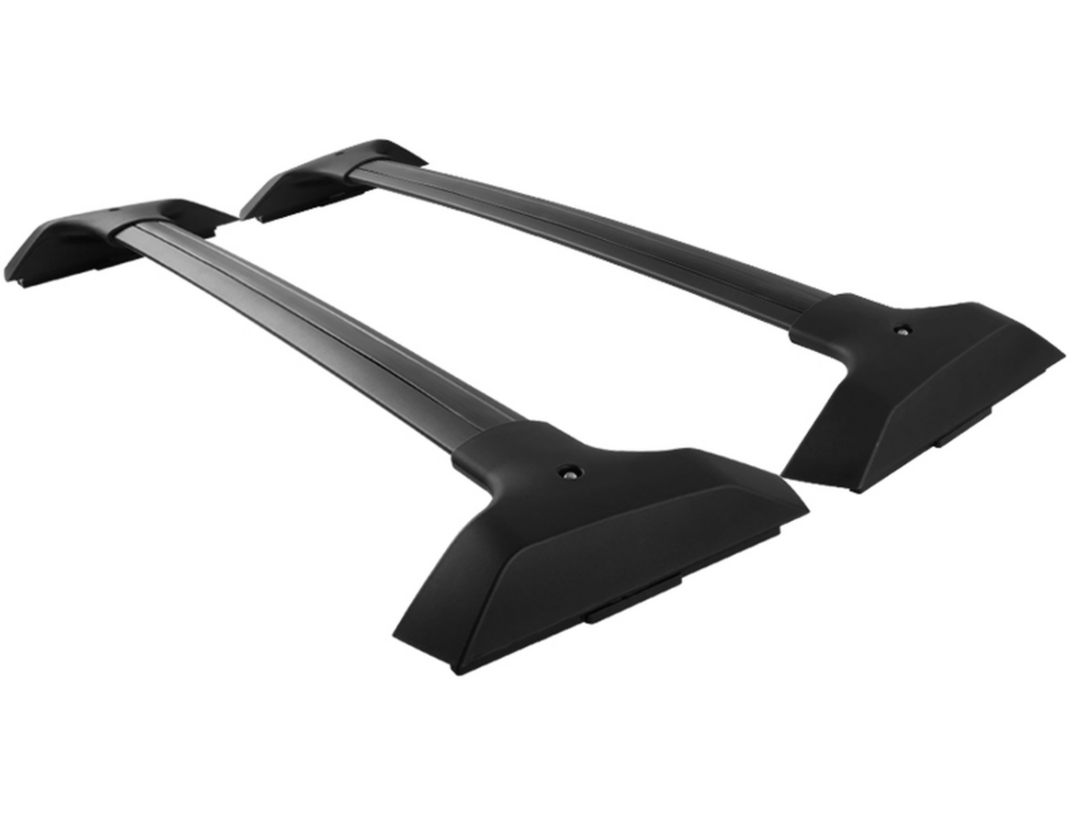 2009-2017 Chevrolet Traverse Black Aluminum Roof Rack Cross Bars - Heavy Duty Cargo Carrier for SUVs - Perfect for Camping, Road Trips & Outdoor Adventures
