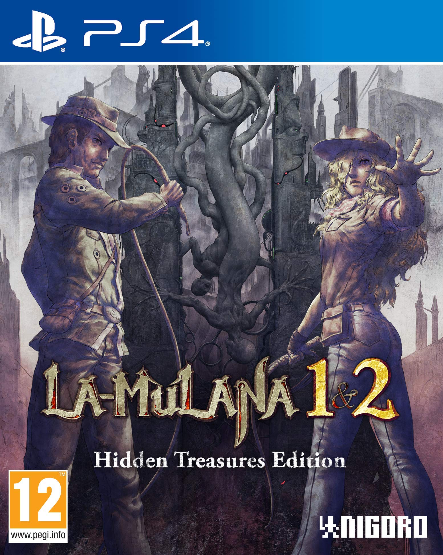 LA-MULANA 1 & 2: Hidden Treasures Edition - Nintendo Switch/PS4/PC Adventure Game - Explore Ancient Ruins & Solve Puzzles - Perfect for Puzzle & Action Game Lovers