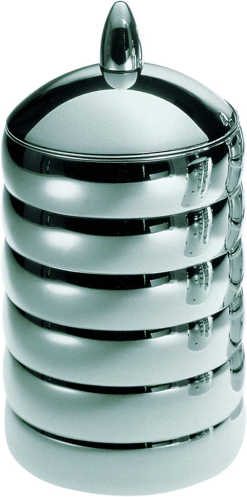 Alessi Kalisto 2-Inch Stainless Steel Kitchen Storage Box - Perfect for Spices, Tea Bags, and Small Kitchen Accessories