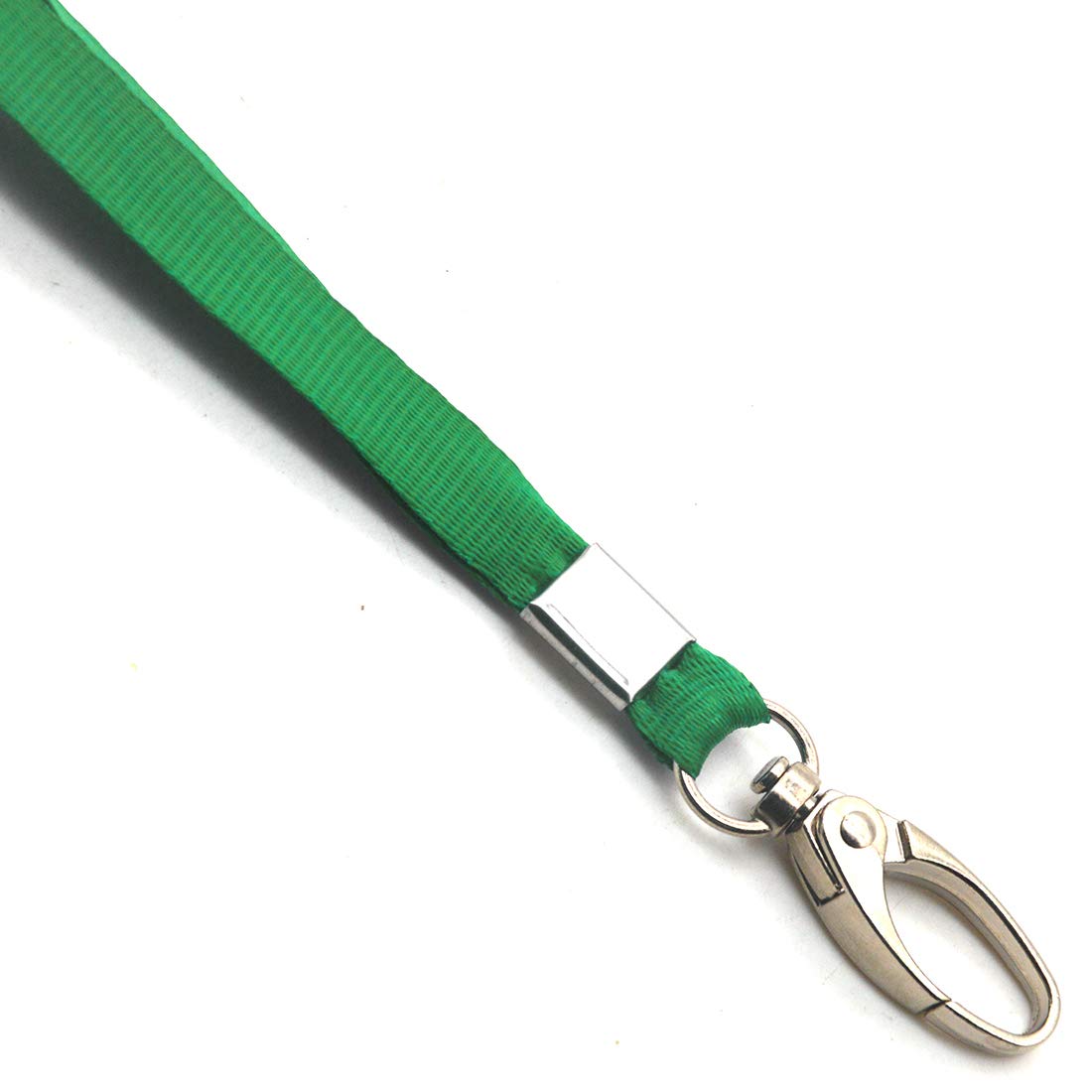 100Pcs Bulk Lanyards with Swivel Hooks - ID Badge Holders for Work & Events