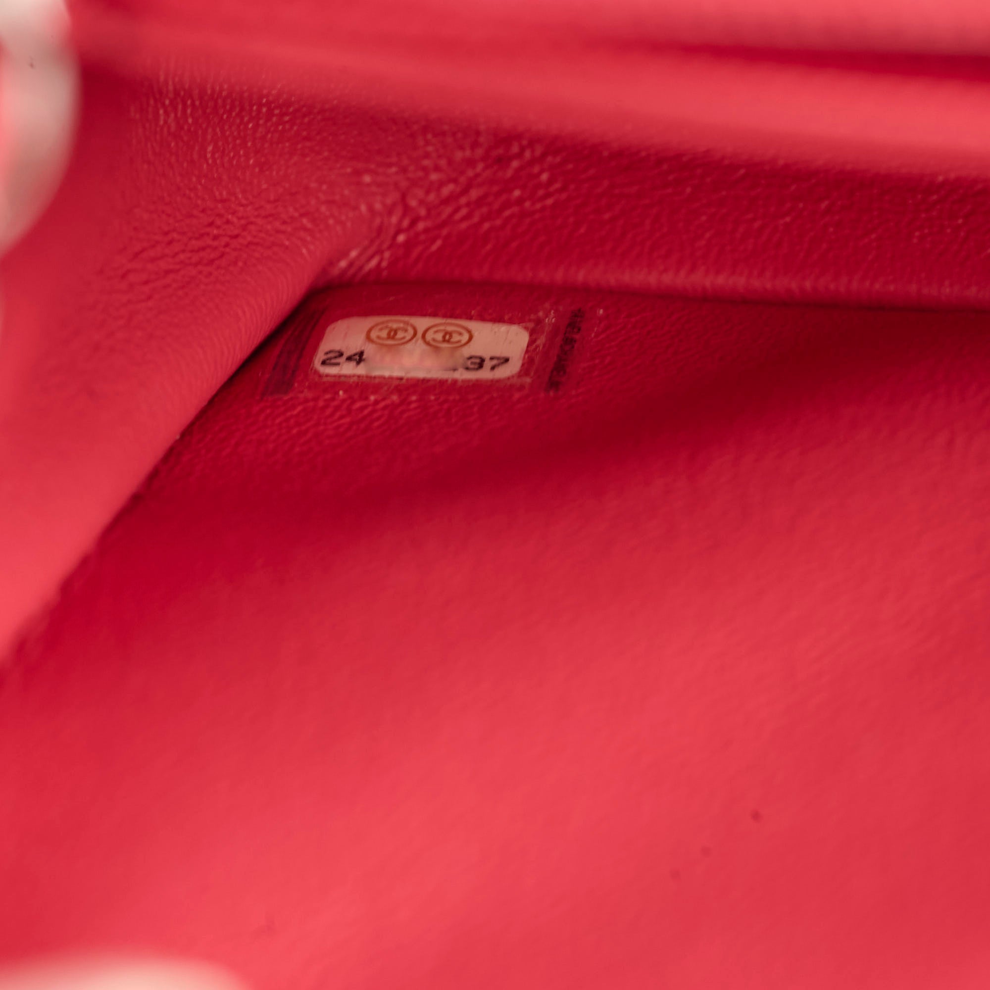 Chanel Mini Rectangular Caviar Coral Leather Crossbody Bag - Luxury Designer Handbag for Women | Perfect for Evening Parties, Date Nights & Special Occasions