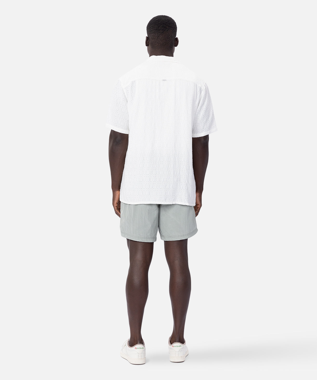 The Los Villas Short Sleeve Shirt for Men - Premium Cotton Casual Button Down Shirt in Off White | Perfect for Summer Outfits, Beach Vacations & Casual Office Wear