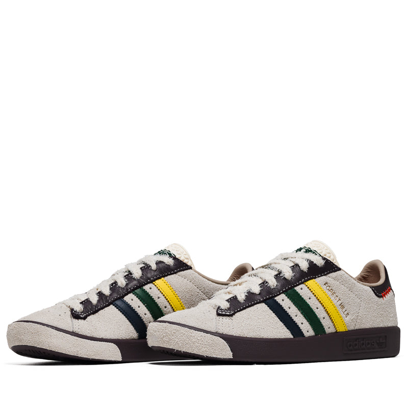 Brain Dead x Adidas Forest Hills Sneakers - Cream White/Pantone Colorway - Unisex Streetwear Shoes for Urban Fashion & Skateboarding