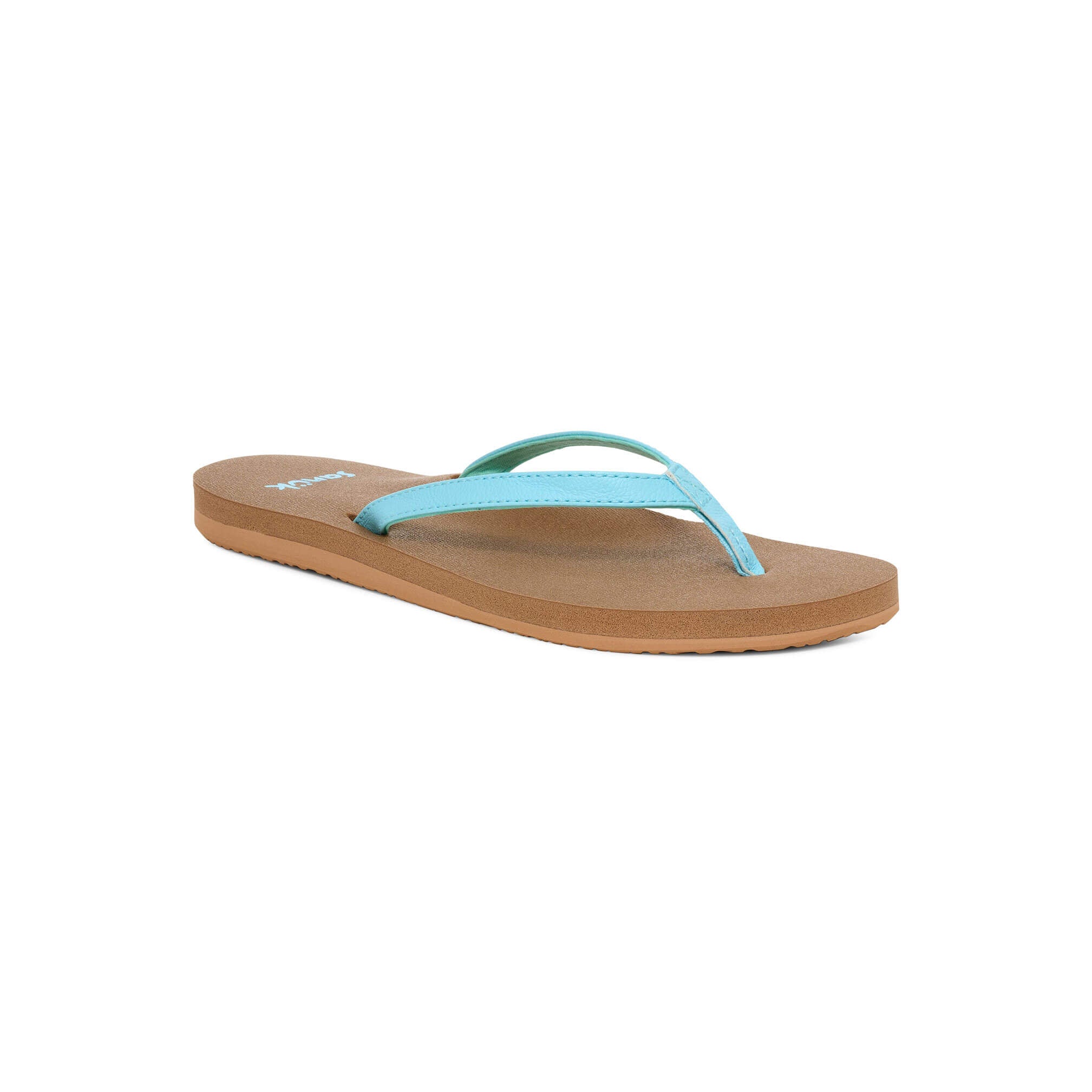 Sanuk Women's Yoga Joy II Comfortable Slip-On Sandals - Sky Blue | Perfect for Yoga, Beach, and Casual Wear