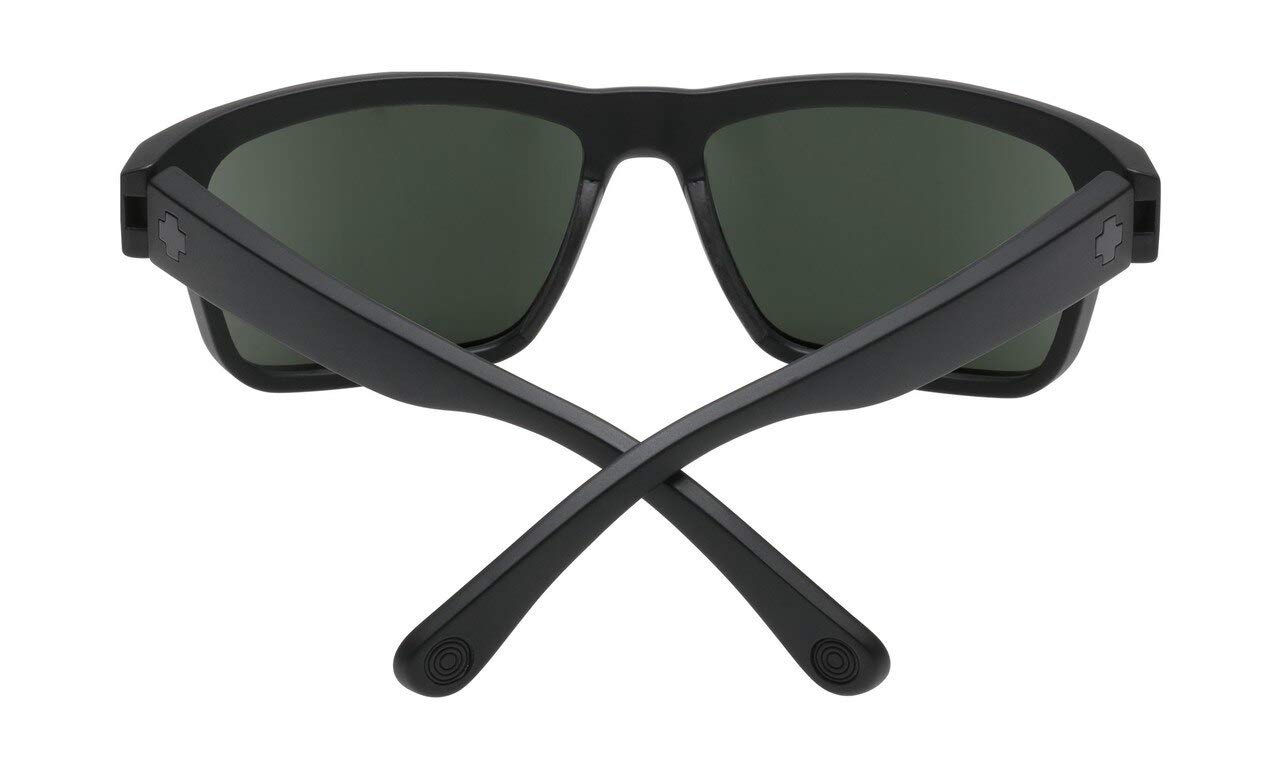 Spy Optic Frazier Wrap Polarized Sunglasses for Men & Women - UV Protection, Anti-Glare, Lightweight - Perfect for Driving, Running, Cycling & Outdoor Sports