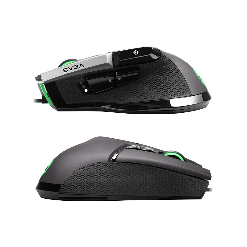 EVGA X17 Wired USB Gaming Mouse - High Precision FPS Gaming Mouse with Ergonomic Design for PC, Mac, Laptop - Perfect for Esports, MMO, and First-Person Shooter Games