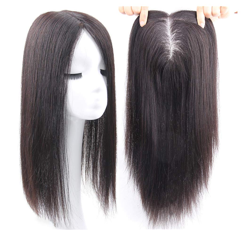Clip-In Human Hair Toppers for Women - 6
