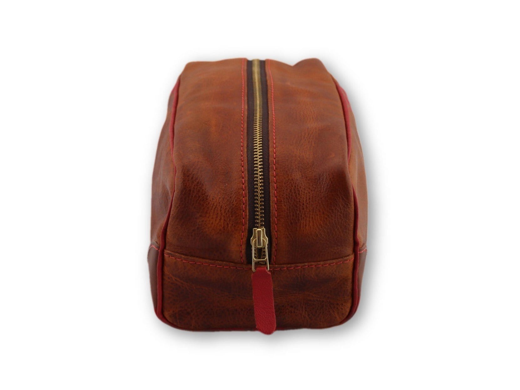 Durable Brown Dopp Kit Bag for Men - Water-Resistant Travel Toiletry Organizer - Perfect for Gym, Camping & Business Trips