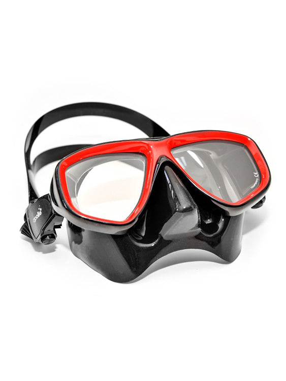 Black Silicone / Red Frame