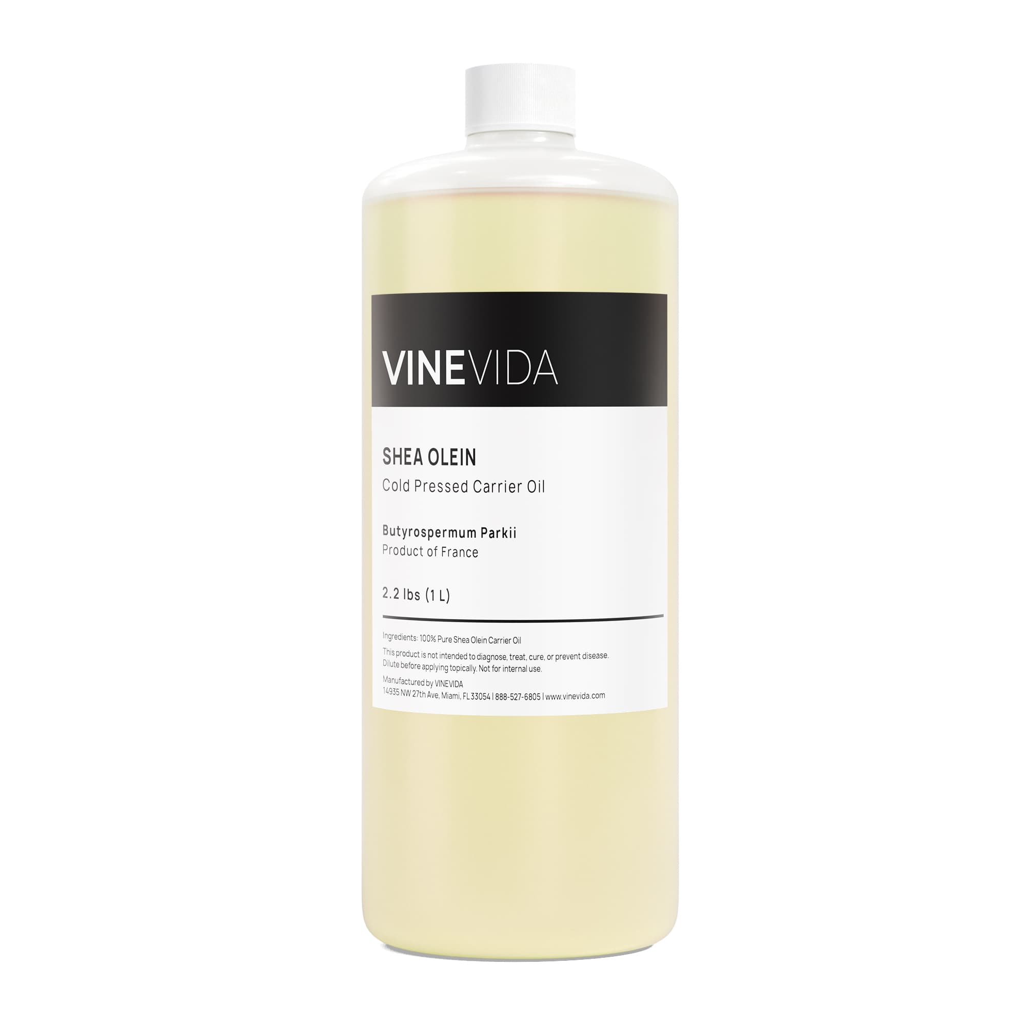 Pure Shea Olein Carrier Oil for Skin & Hair Care - Natural Moisturizer for Massage, Aromatherapy & DIY Beauty Products