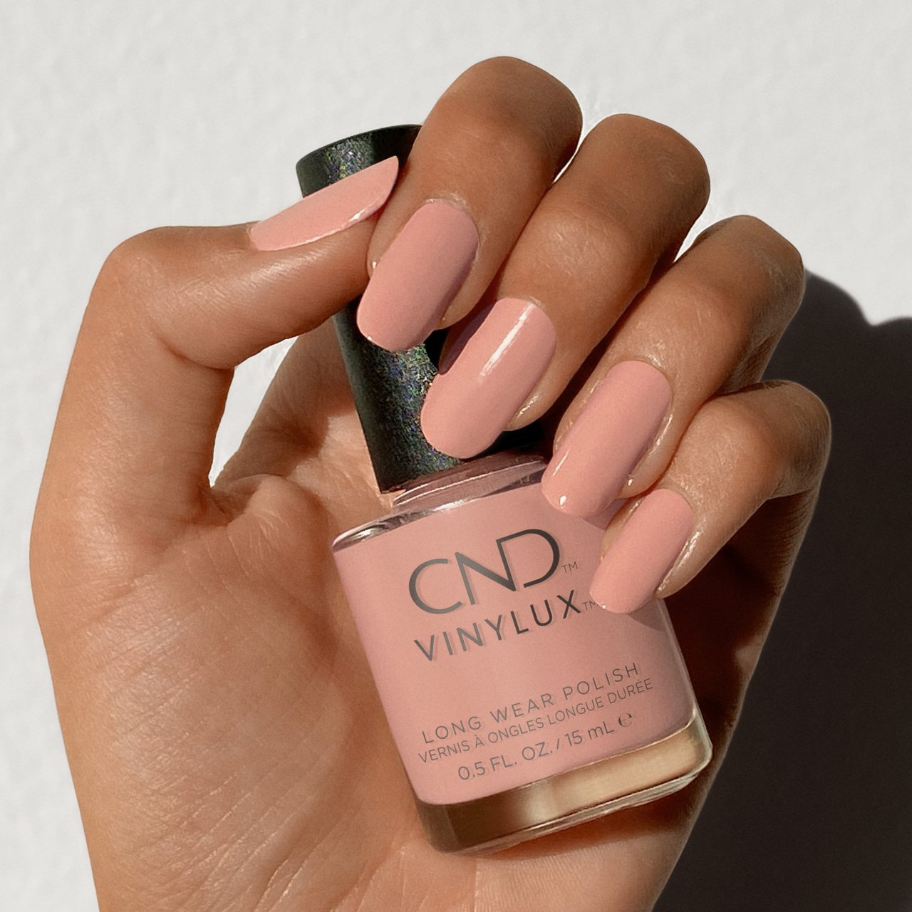 CND Self Lover Vinylux Nail Polish 0.5 oz - #370 Pink Nude Shade, Long-Lasting & Chip-Resistant - Perfect for Manicures, Pedicures & Salon-Quality Nails at Home
