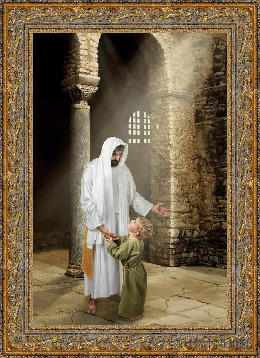 Feeling My Savior's Love - Inspirational Christian Wall Art Decor for Home, Church & Office - Perfect for Religious Gifts & Spiritual Encouragement
