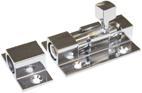 Stainless Steel Barrel Bolt CPB - Heavy Duty Door & Gate Latch for Home Security - Perfect for Sheds, Barns, and Fences