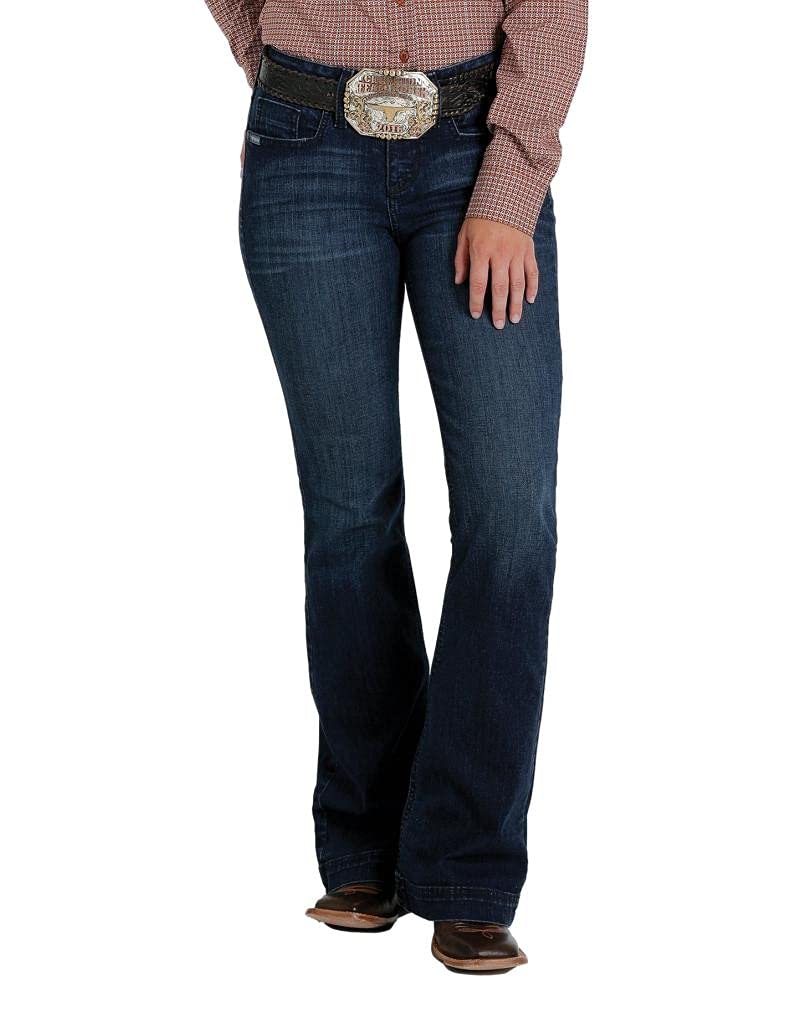 Cinch Women's Slim Fit 5-Pocket Lynden Jean - Moonlight Wash Denim Size 5 | Stretch Comfort for All-Day Wear | Perfect for Work, Casual Outings & Date Nights
