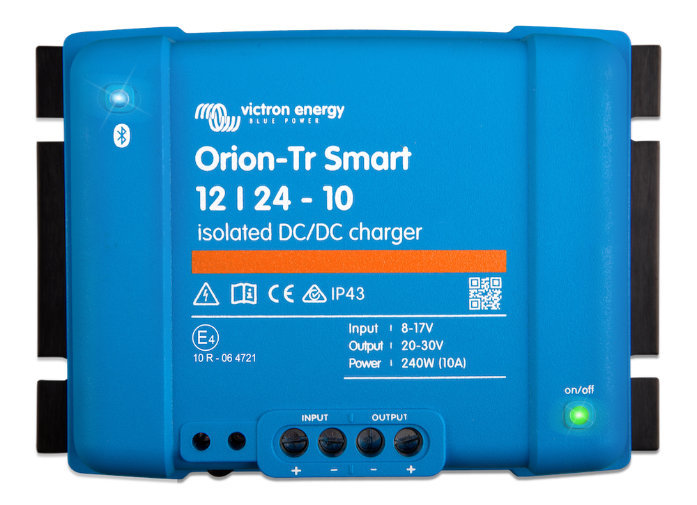 Orion Smart 12V/24V 10A (240W) Isolated DC-DC Battery Charger - Perfect for RVs, Boats, and Off-Grid Power Systems