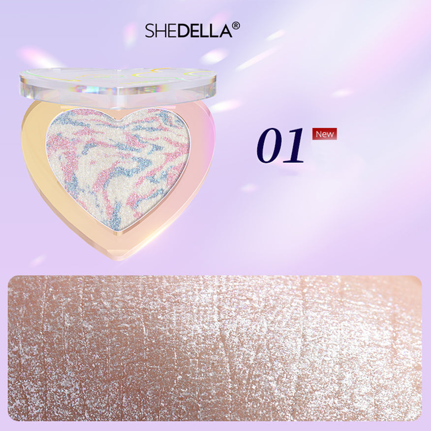 Shedella Heartbeat Glow Highlighter - Illuminating Makeup Stick for Face & Body, Vegan & Cruelty-Free - Perfect for Contouring, Highlighting & Night Out Glam
