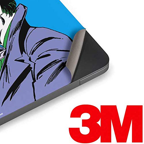 Officially Licensed Warner Bros Batman vs Joker Laptop Skin for MacBook Air 13-inch Retina (2018-2019) | Blue Background Design | Protective Decal Sticker | Perfect for School, Work & Travel