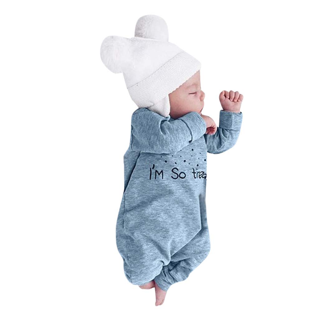 Newborn Baby Boy Girl Letter Romper Jumpsuit Outfit - Soft Cotton Playwear Set for Infants 0-24 Months | Perfect for Photoshoots, Playdates & Everyday Wear