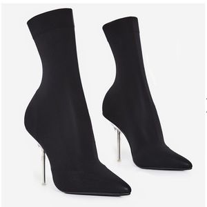 Suzy Slip-On Sock Booties - Women's Comfortable Knit Ankle Boots for Casual Wear, Indoor & Outdoor Use - Perfect for Home, Office, and Daily Errands