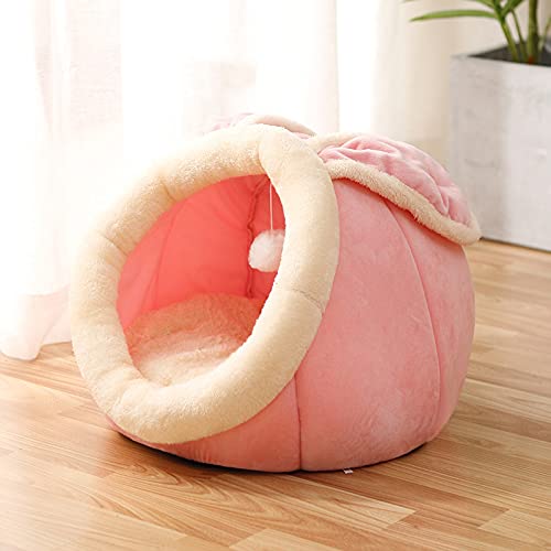 VALINK Pet Bed - Cute Cartoon Cat & Dog Bed with Removable Washable Cover, Comfortable & Breathable Puppy House for Small Pets - Perfect for Home, Travel & Indoor Use