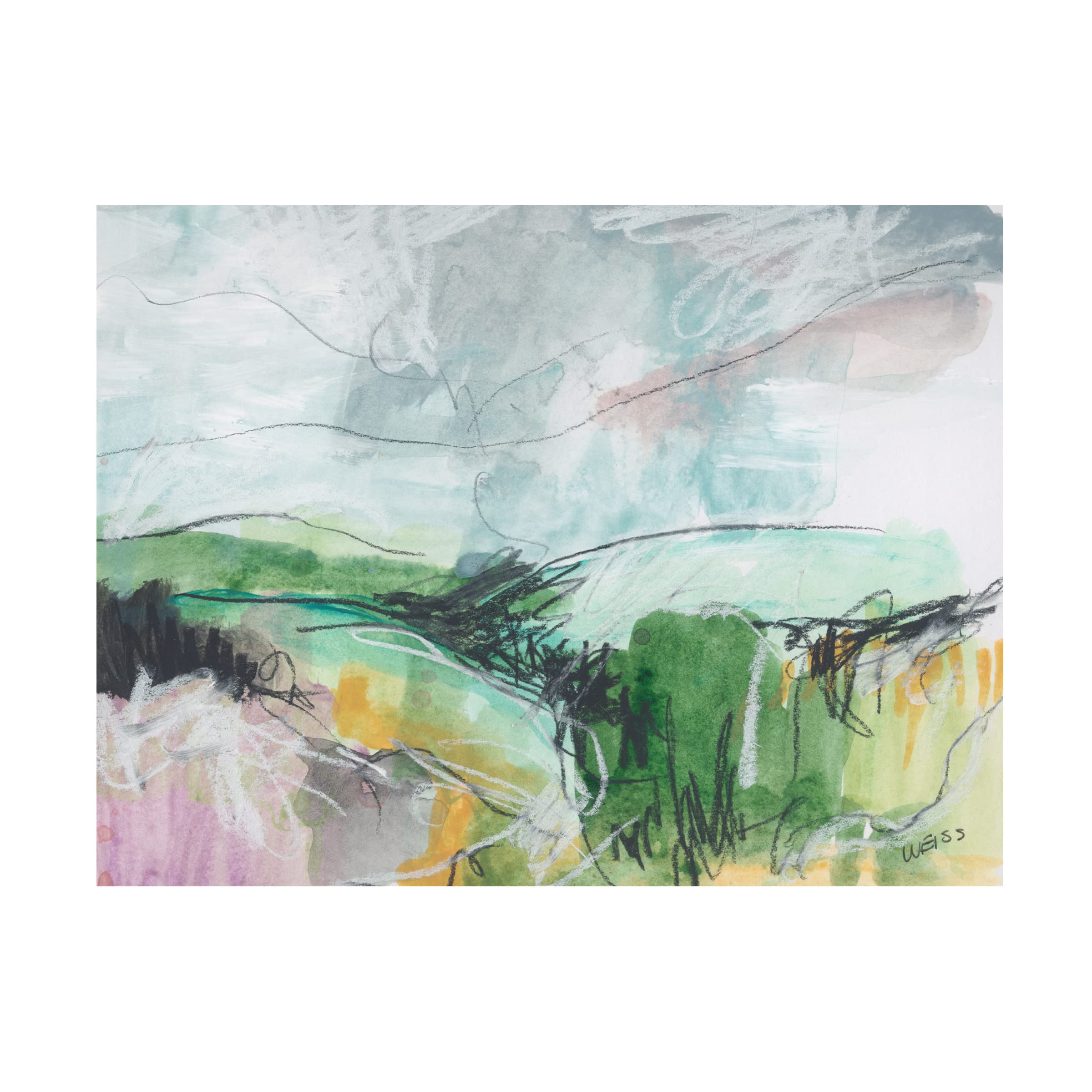 Trademark Fine Art 'The Mystery Which Binds' Canvas Wall Art by Jan Weiss - Perfect for Living Room, Bedroom & Office Decor