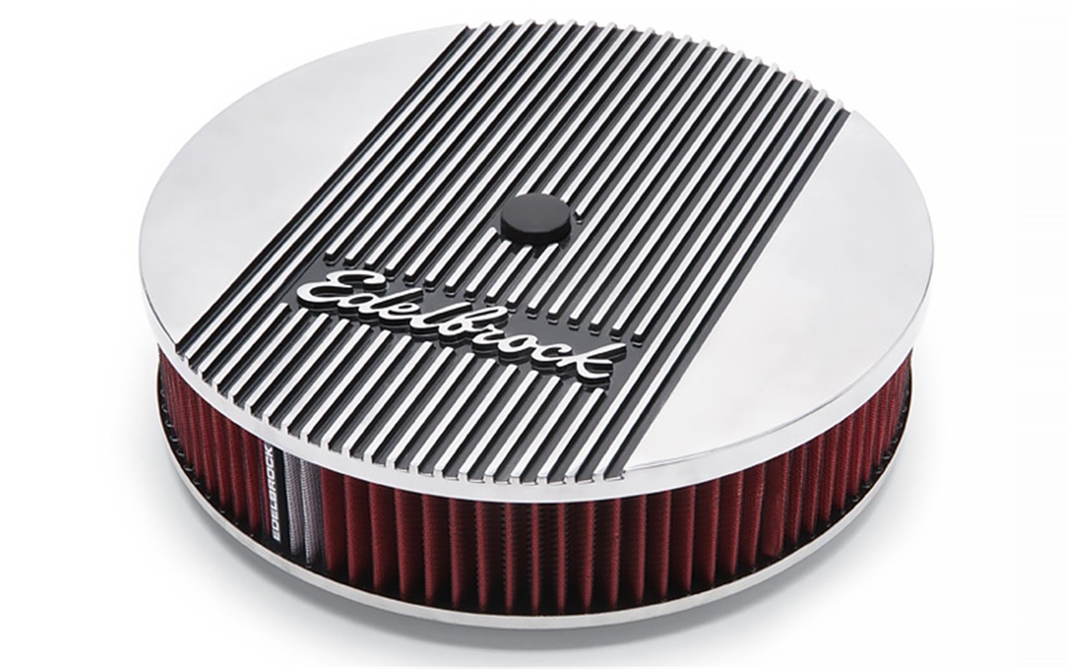 Edelbrock 4266 High-Performance Air Cleaner - Universal Fit for Classic & Muscle Cars - Improve Engine Airflow & Efficiency - Perfect for Car Shows, Racing & Street Performance