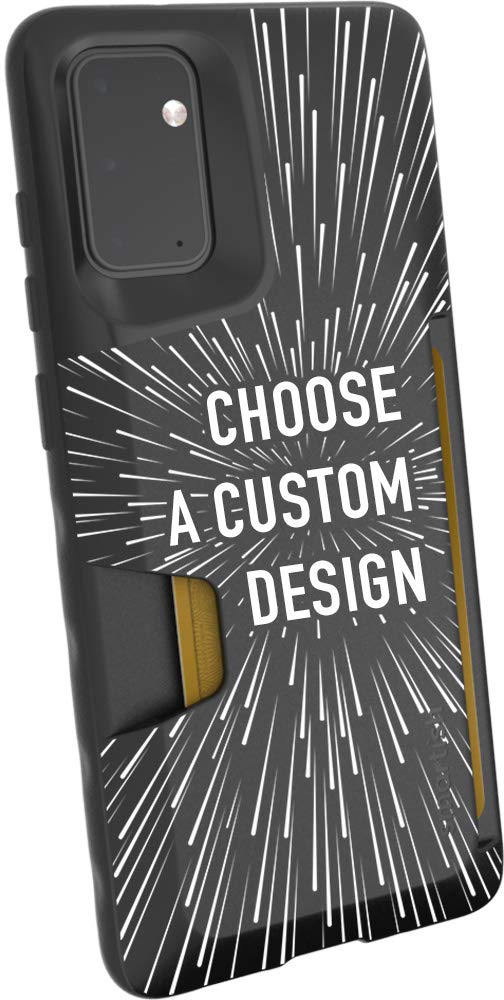 Smartish Galaxy S20 Plus Wallet Case with Credit Card Holder - Protective Grip Cover for Samsung S20 Plus (Silk Design) | Slim Wallet Phone Case for Everyday Use, Travel & Business Meetings