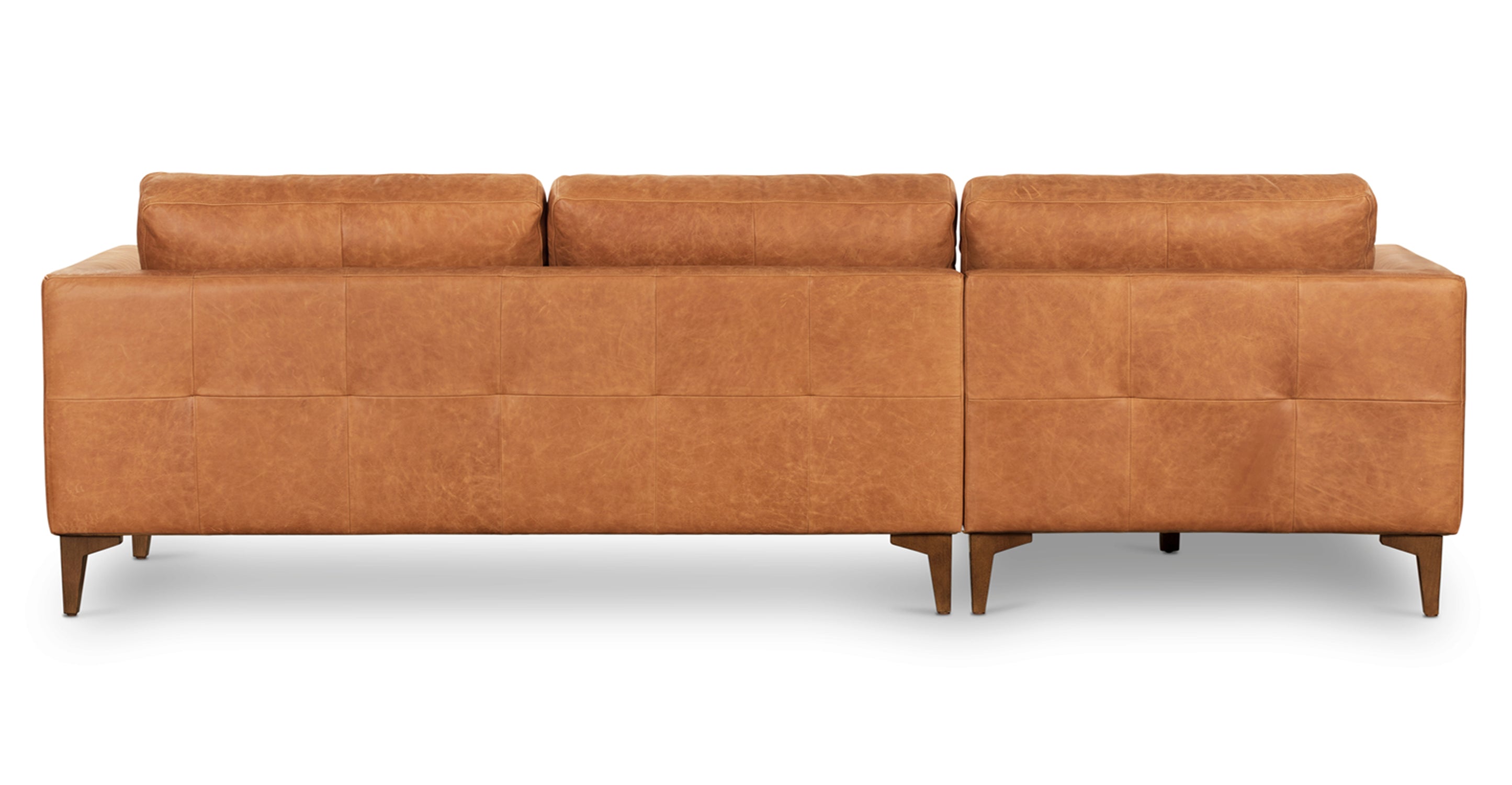 Modern Left Facing Sectional Sofa with Reversible Chaise - Comfortable L-Shaped Couch for Living Room, Family Room & Small Spaces - Perfect for Movie Nights & Relaxing