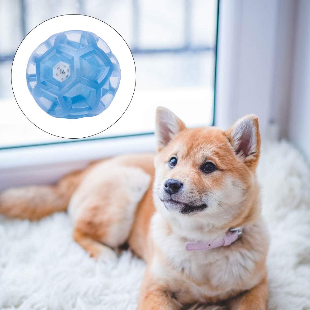 Interactive Rolling & Whistling Ball Dog Toy - Durable Chew Toy for Small & Large Dogs - Fun Playtime & Training Reward for Indoor/Outdoor Use
