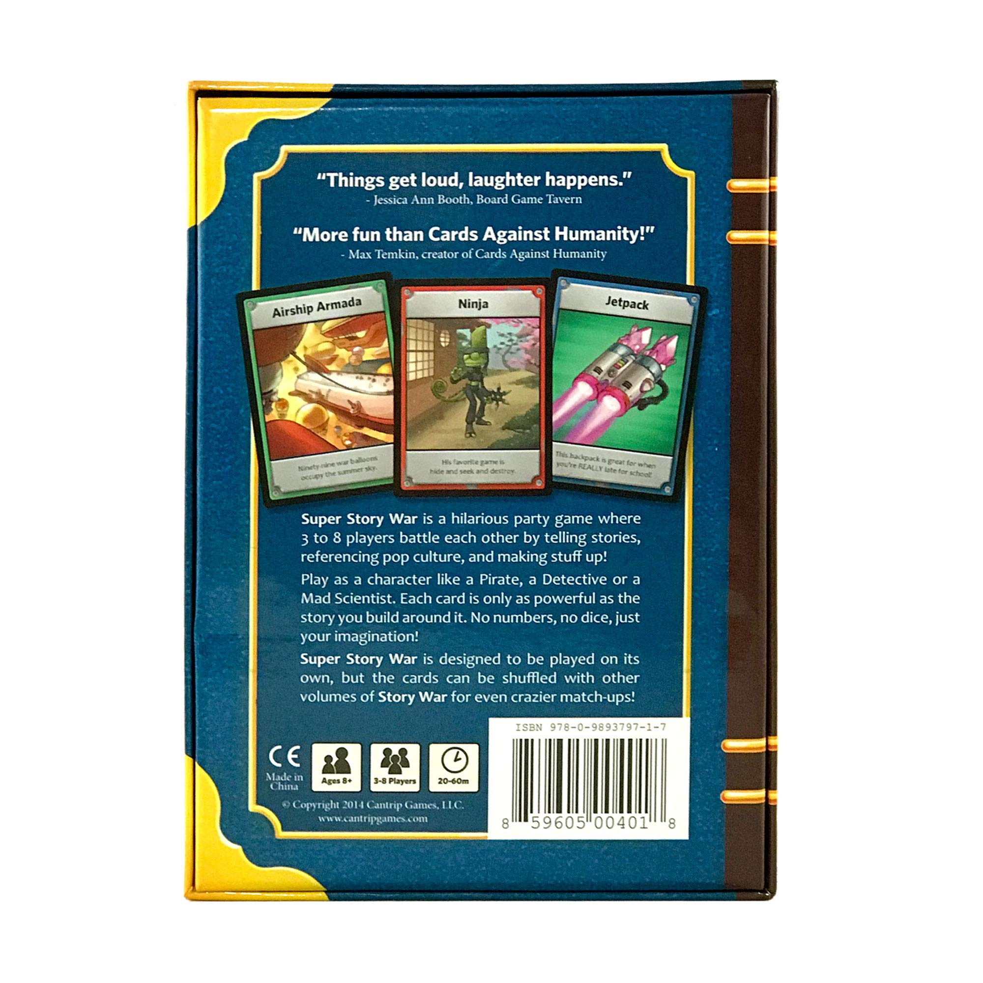 Super Story War Board Game by Cantrip Games - Epic Fantasy Adventure Game for Family Game Night & Party Entertainment