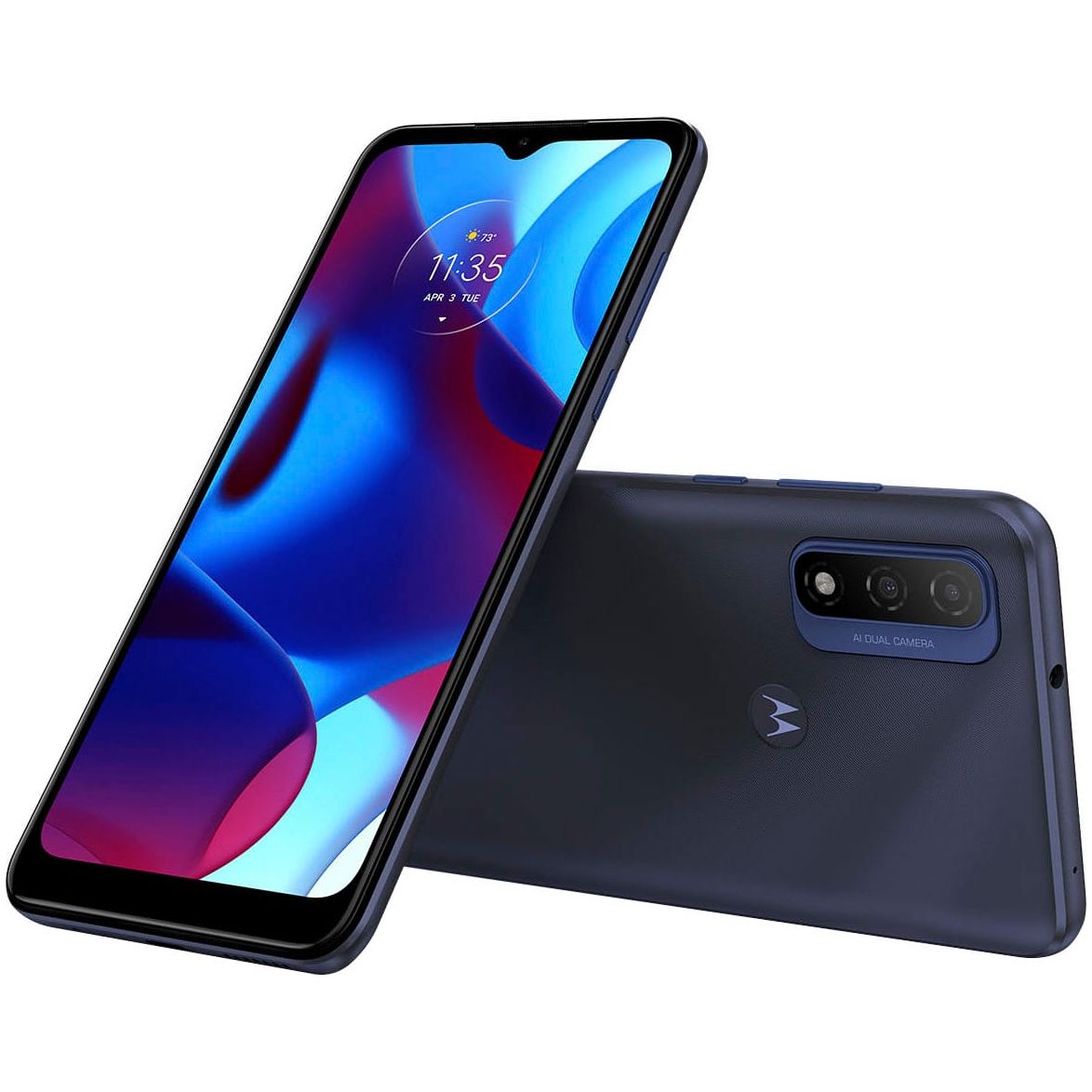 Unlocked Moto G Pure 32GB Smartphone - Deep Indigo Color | Perfect for Travel, Work & Everyday Use