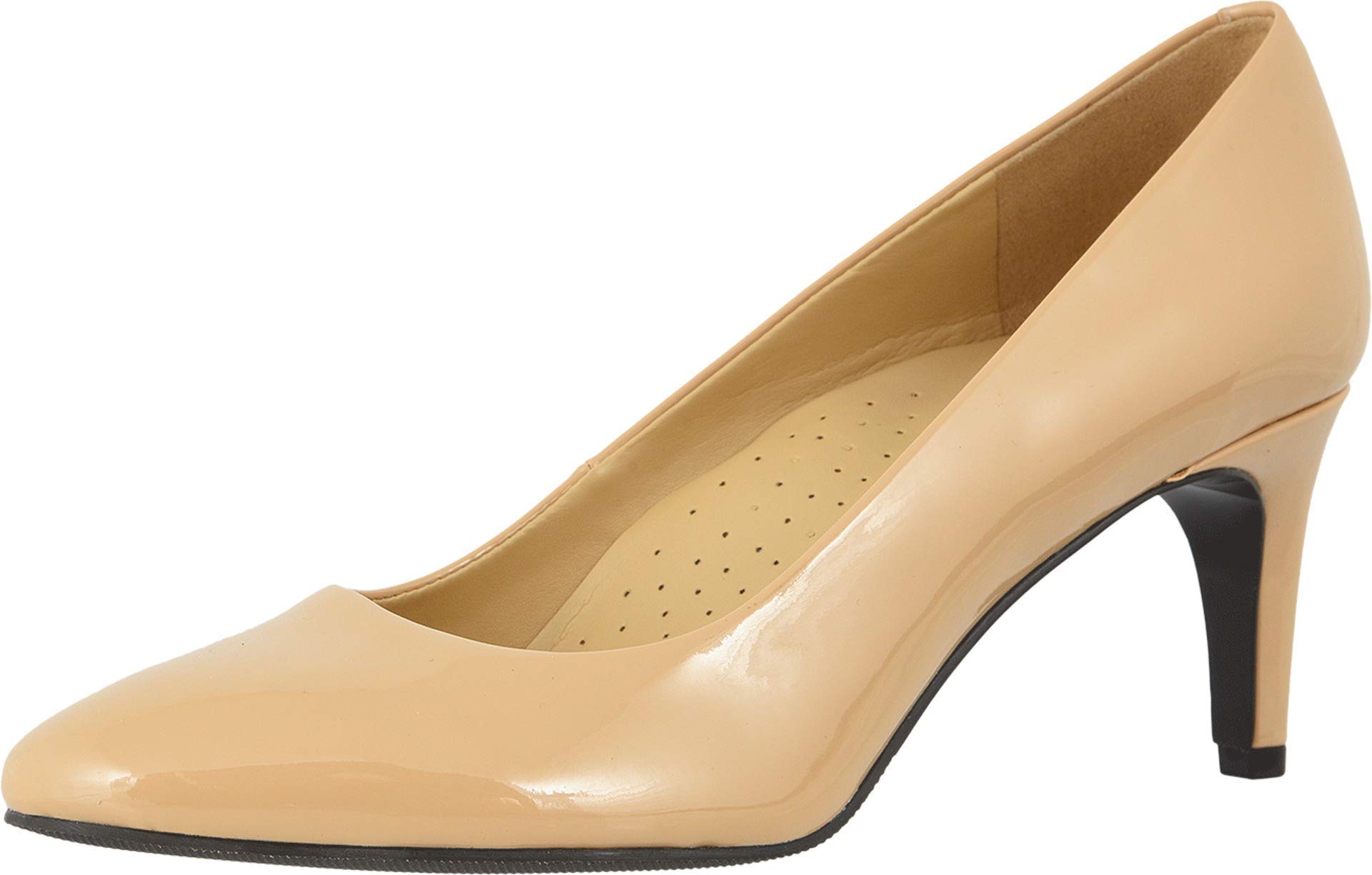 Trotters Women's Babette Pump - Comfortable Low Heel Dress Shoes for Work, Office & Formal Occasions | Slip-Resistant & Cushioned Insoles | Perfect for Business Women & Professional Outfits