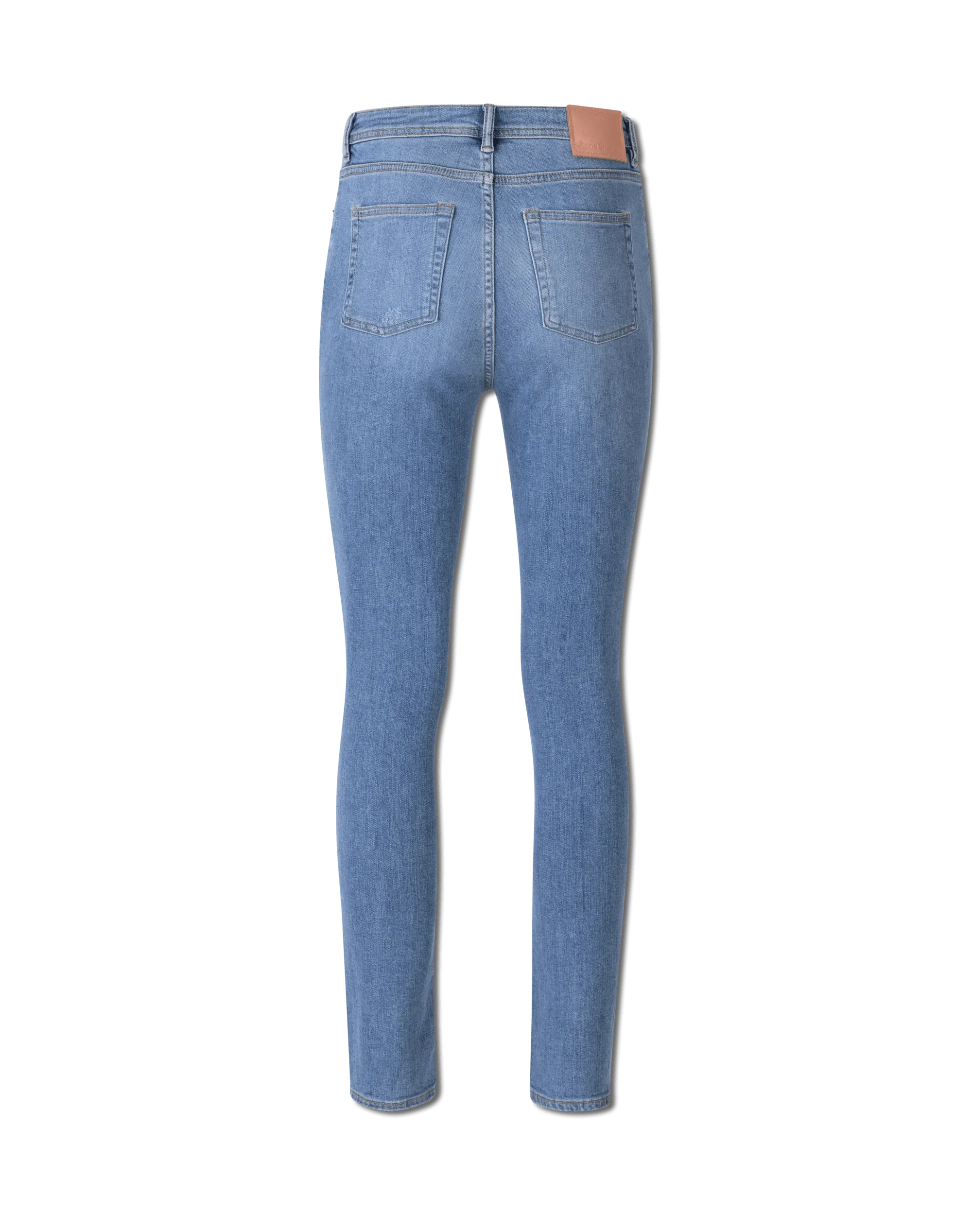 Stylish Five-Pocket Mid Rise Skinny Jeans for Women - Trendy Slim Fit Denim Pants for Casual Wear & Night Out