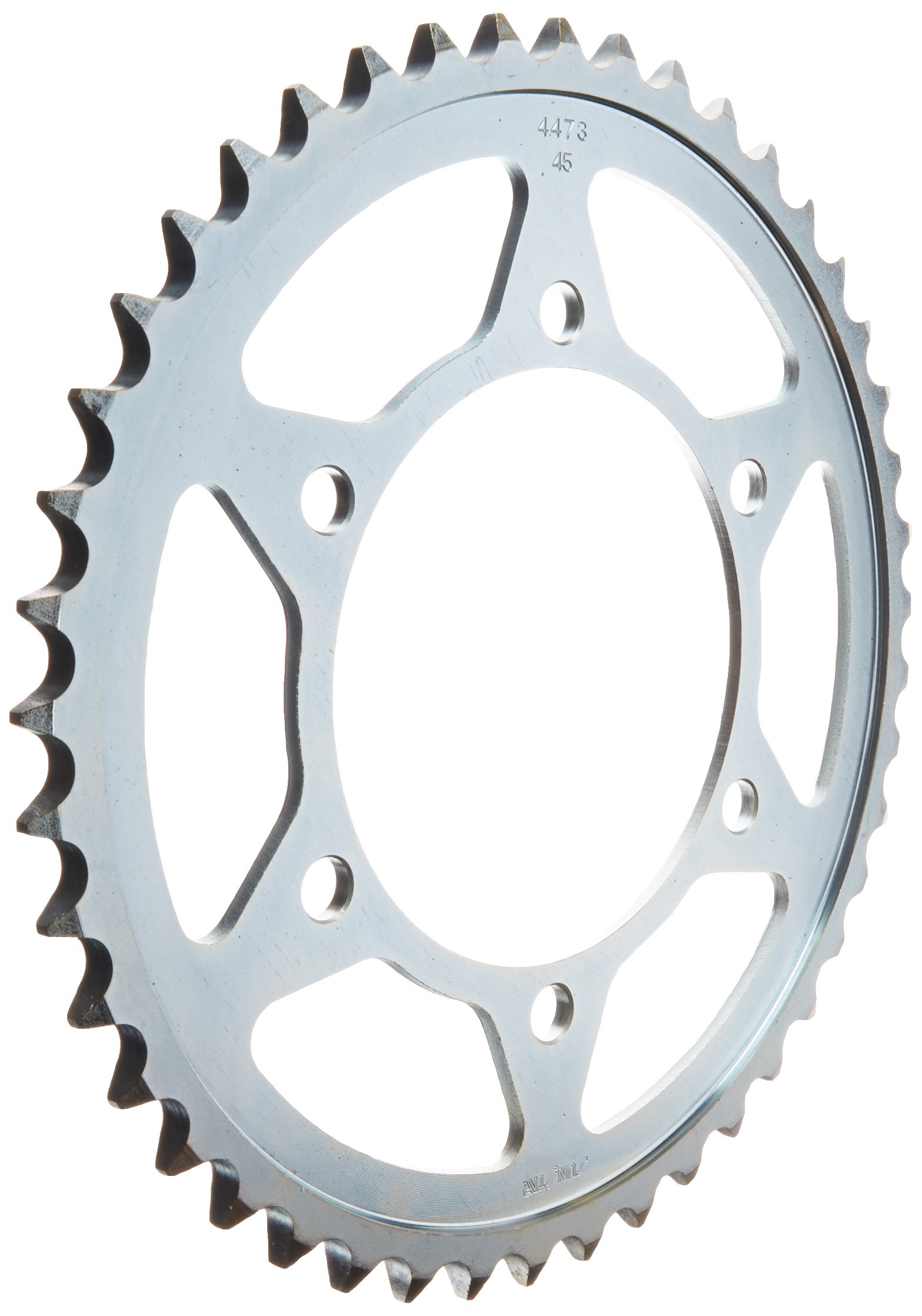 Sunstar 2-447345 44-Teeth 525 Chain Size Rear Steel Sprocket for Motorcycle & ATV - Durable Replacement Sprocket for Smooth Riding & Off-Road Adventures