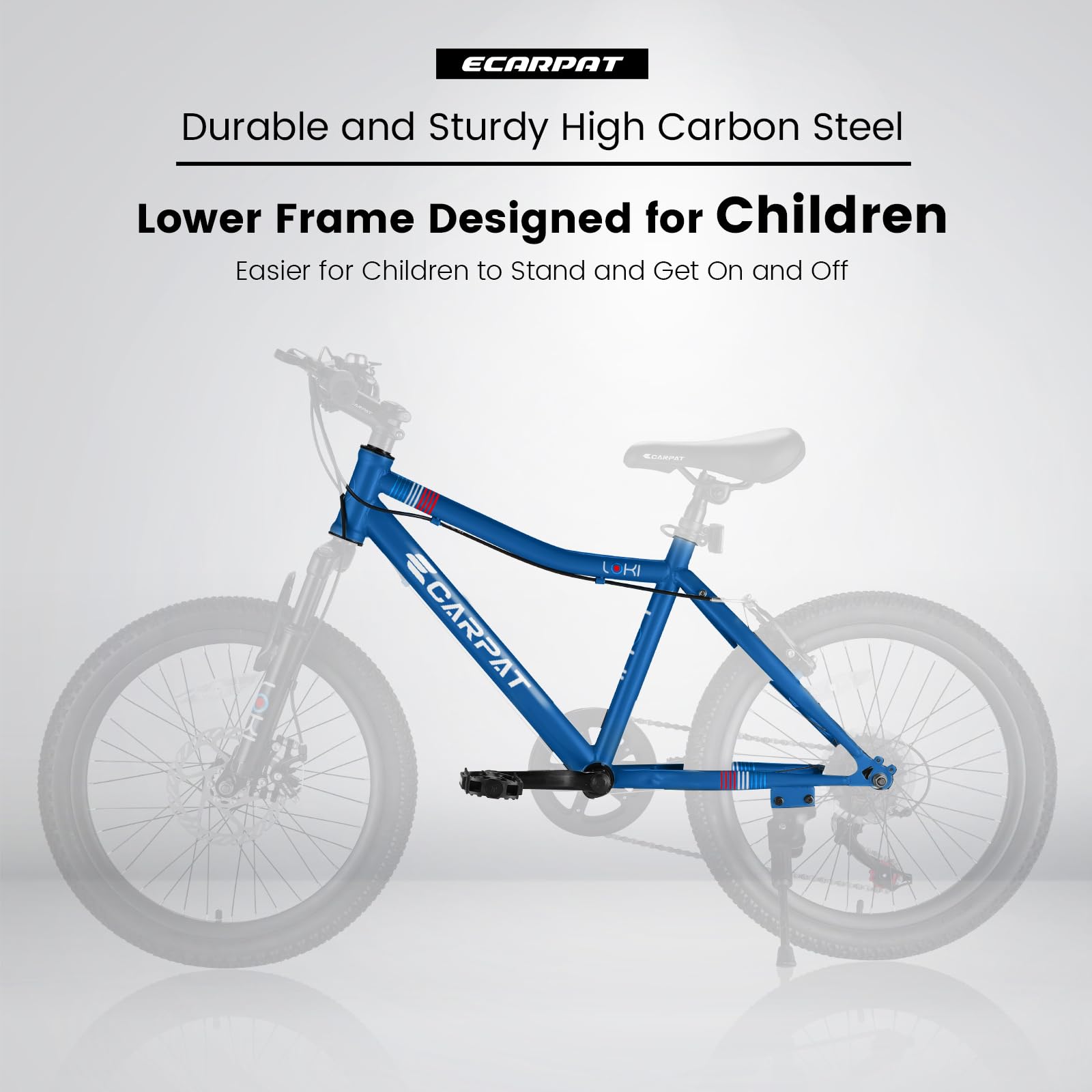 **Ecarpat 20 Inch Kids' Bike for Ages 6-12 | 7-Speed Mountain Bike for Boys & Girls | Birthday Gift | Outdoor, City & Snow Cycling | Pink, Blue, Green, White**    *(Perfect for Birthday Gifts, Outdoor Adventures, City Commuting & Snow Riding!)*