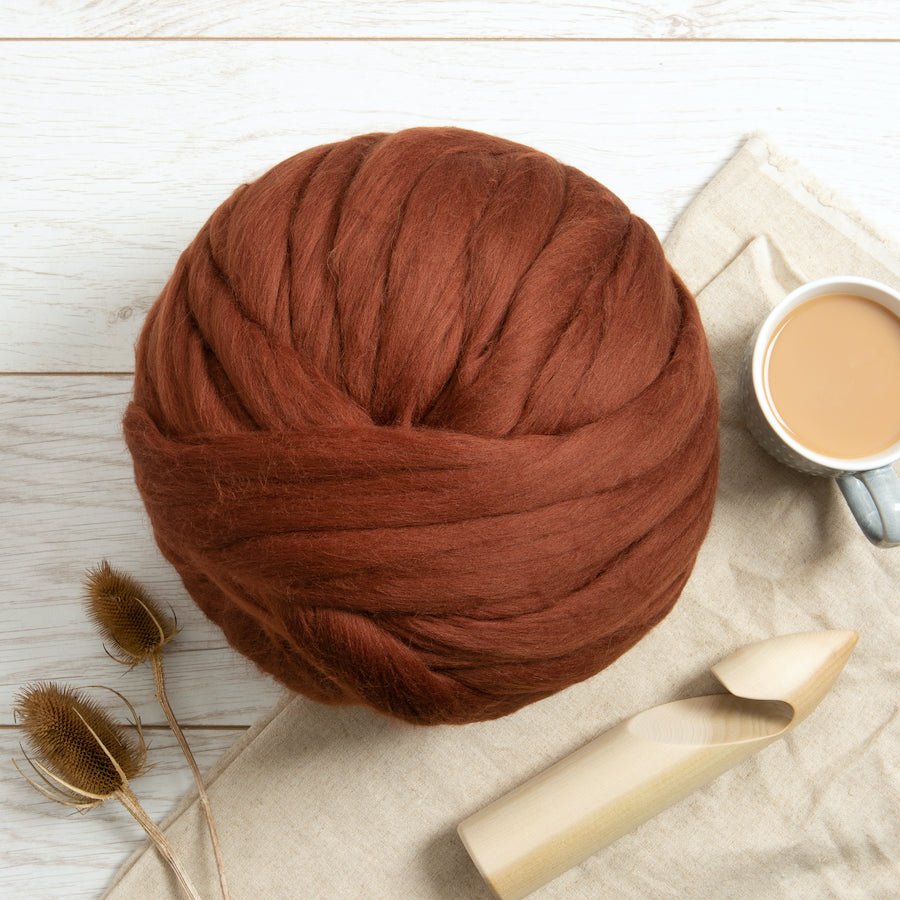 100% Pure Merino Wool Yarn for Knitting & Crocheting - Soft, Durable & Warm - Perfect for Scarves, Sweaters & Winter Accessories