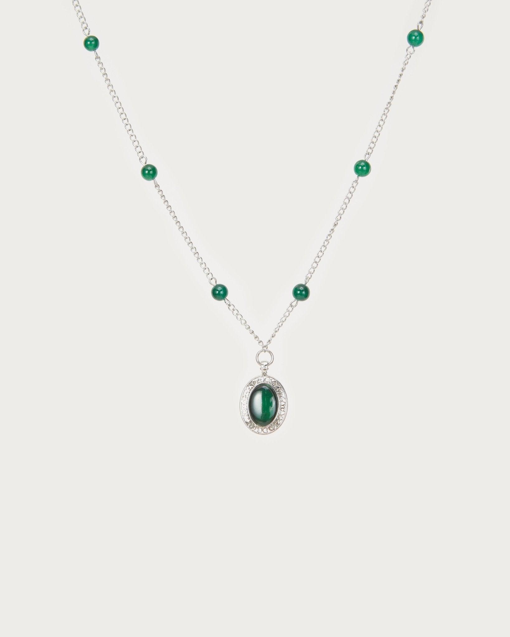 Natural Green Jade Pendant Necklace for Women - Elegant Handcrafted Jewelry Gift for Birthday, Anniversary & Special Occasions | Perfect for Daily Wear, Parties & Formal Events
