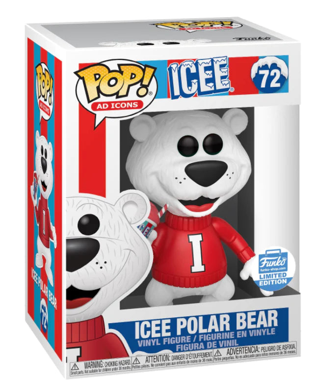 ICEE Polar Bear Limited Edition Exclusive #72 Collectible - Rare Vaulted Icee Merchandise for Fans & Collectors - Perfect for Display, Gifts, and Icee Enthusiasts