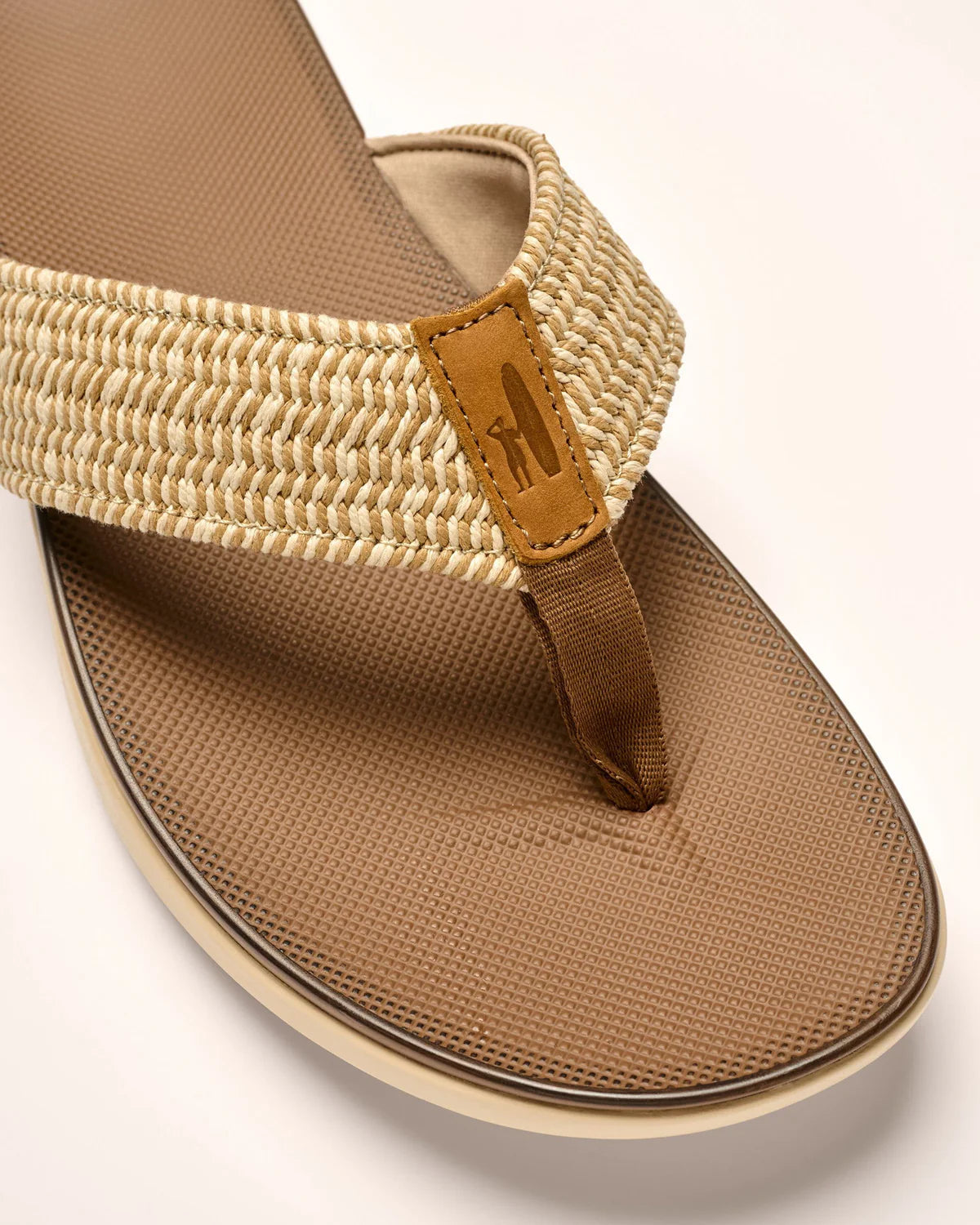 Johnnie-O Boardwalk Woven Sandals for Men - Comfortable Beach & Casual Summer Shoes - Perfect for Poolside, Vacation, and Outdoor Activities