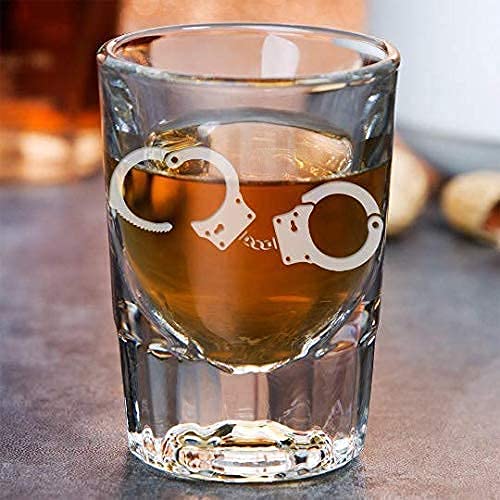 Alterd Industries Personalized Police Officer Whiskey Glass - Retirement, Graduation & Promotion Gift for Cops, Law Enforcement, Detectives & Police Captains | Perfect for Celebrations, Appreciation & Special Occasions